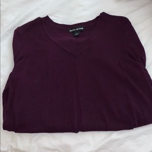DKNY Plum Ladies Sweater